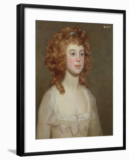 Portrait of a Young Woman, C.1790-Philip Reinagle-Framed Giclee Print