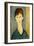 Portrait of a Young Woman, c.1918-Amedeo Modigliani-Framed Giclee Print