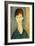 Portrait of a Young Woman, c.1918-Amedeo Modigliani-Framed Giclee Print