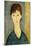 Portrait of a Young Woman, c.1918-Amedeo Modigliani-Mounted Giclee Print