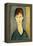 Portrait of a Young Woman, c.1918-Amedeo Modigliani-Framed Premier Image Canvas
