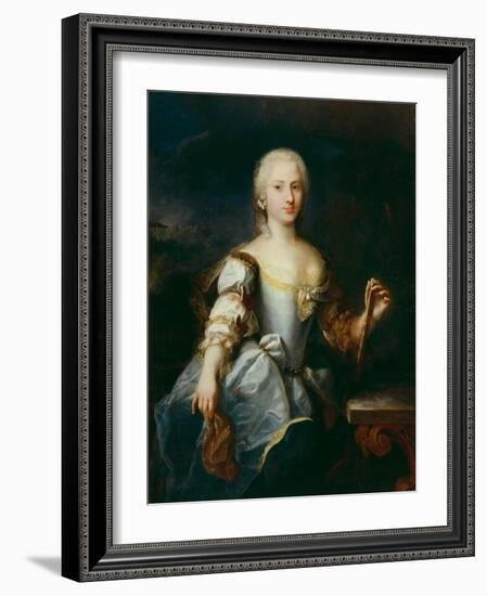 Portrait of a Young Woman, or the Debutante-Jacopo Amigoni-Framed Giclee Print