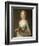 Portrait of a Young Woman, Possibly Hannah, the Artist's Maid, Holding a Tea Tray-Mercier-Framed Giclee Print