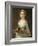 Portrait of a Young Woman, Possibly Hannah, the Artist's Maid, Holding a Tea Tray-Mercier-Framed Giclee Print