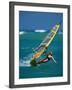 Portrait of a Young Woman Windsurfing-null-Framed Photographic Print