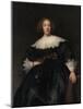 Portrait of a Young Woman with a Fan, 1633-Rembrandt van Rijn-Mounted Giclee Print