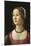 Portrait of a Young Woman-Domenico Ghirlandaio-Mounted Art Print