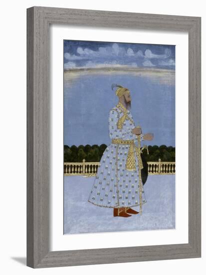 Portrait of Aa'Adat Allah Khan Burhan Al-Mulk-null-Framed Giclee Print