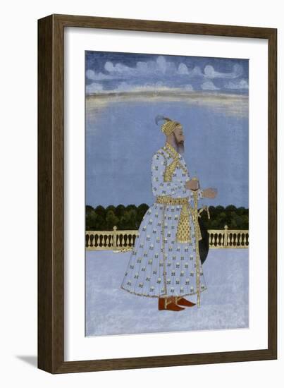 Portrait of Aa'Adat Allah Khan Burhan Al-Mulk-null-Framed Giclee Print