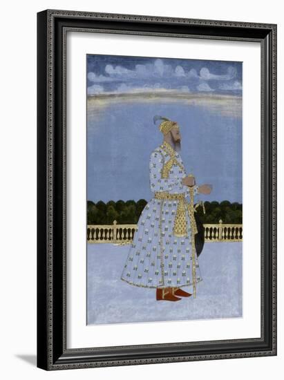 Portrait of Aa'Adat Allah Khan Burhan Al-Mulk-null-Framed Giclee Print