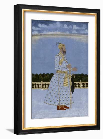 Portrait of Aa'Adat Allah Khan Burhan Al-Mulk-null-Framed Giclee Print