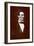 Portrait of Abe Lincoln-Thomas Hicks-Framed Art Print