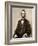 Portrait of Abraham Lincoln, 1861-65-Mathew Brady-Framed Giclee Print