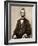 Portrait of Abraham Lincoln, 1861-65-Mathew Brady-Framed Giclee Print