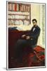 Portrait of Abraham Lincoln-Howard Pyle-Mounted Giclee Print