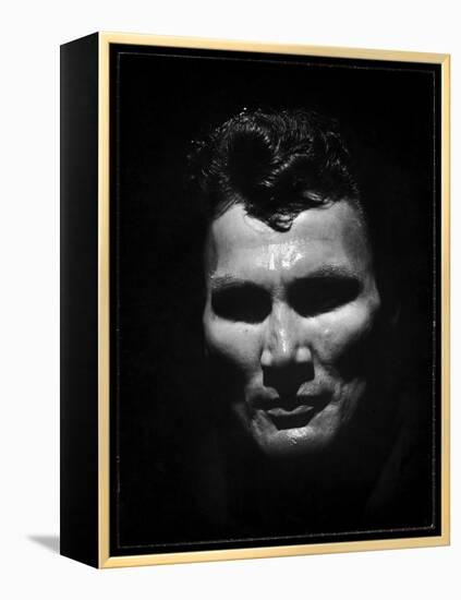 Portrait of Actor Jack Palance Looking Like a Jack O' Lantern-Loomis Dean-Framed Premier Image Canvas