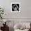 Portrait of Actress Audrey Hepburn-Allan Grant-Framed Premium Photographic Print displayed on a wall