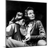 Portrait of Actress Katharine Hepburn with Cigarette in Hand-Alfred Eisenstaedt-Mounted Premium Photographic Print