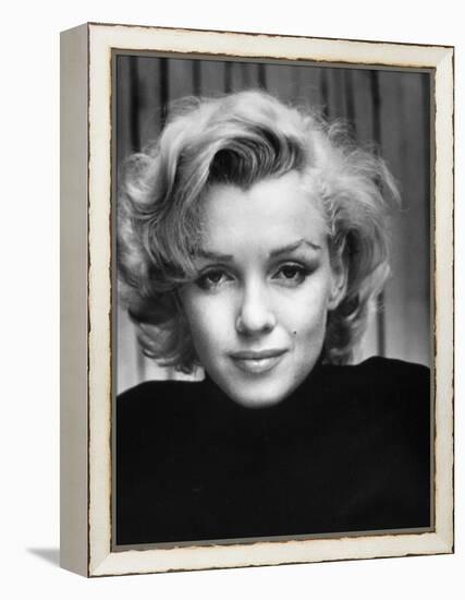 Portrait of Actress Marilyn Monroe at Home-Alfred Eisenstaedt-Framed Premier Image Canvas