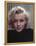 Portrait of Actress Marilyn Monroe on Patio of Her Home-Alfred Eisenstaedt-Framed Premier Image Canvas