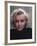 Portrait of Actress Marilyn Monroe on Patio of Her Home-Alfred Eisenstaedt-Framed Premium Photographic Print