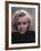 Portrait of Actress Marilyn Monroe on Patio of Her Home-Alfred Eisenstaedt-Framed Premium Photographic Print