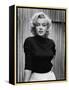 Portrait of Actress Marilyn Monroe on Patio of Her Home-Alfred Eisenstaedt-Framed Premier Image Canvas