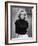 Portrait of Actress Marilyn Monroe on Patio of Her Home-Alfred Eisenstaedt-Framed Premium Photographic Print