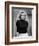 Portrait of Actress Marilyn Monroe on Patio of Her Home-Alfred Eisenstaedt-Framed Premium Photographic Print