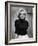 Portrait of Actress Marilyn Monroe on Patio of Her Home-Alfred Eisenstaedt-Framed Premium Photographic Print