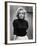 Portrait of Actress Marilyn Monroe on Patio of Her Home-Alfred Eisenstaedt-Framed Premium Photographic Print