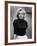 Portrait of Actress Marilyn Monroe on Patio of Her Home-Alfred Eisenstaedt-Framed Premium Photographic Print