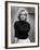 Portrait of Actress Marilyn Monroe on Patio of Her Home-Alfred Eisenstaedt-Framed Premium Photographic Print