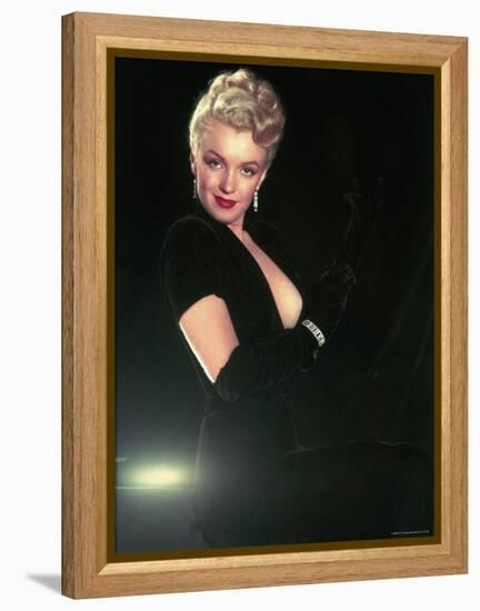 Portrait of Actress Marilyn Monroe-Ed Clark-Framed Premier Image Canvas