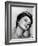 Portrait of Actress Sophia Loren with Eyes Closed-Alfred Eisenstaedt-Framed Premium Photographic Print