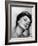 Portrait of Actress Sophia Loren with Eyes Closed-Alfred Eisenstaedt-Framed Premium Photographic Print