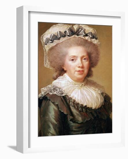 Portrait of Adelaide de France 1791-Elisabeth Louise Vigee-LeBrun-Framed Giclee Print