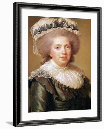 Portrait of Adelaide de France 1791-Elisabeth Louise Vigee-LeBrun-Framed Giclee Print