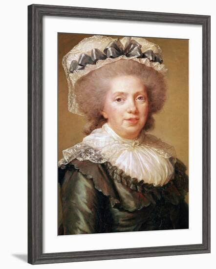 Portrait of Adelaide de France 1791-Elisabeth Louise Vigee-LeBrun-Framed Giclee Print