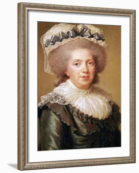 Portrait of Adelaide de France 1791-Elisabeth Louise Vigee-LeBrun-Framed Giclee Print