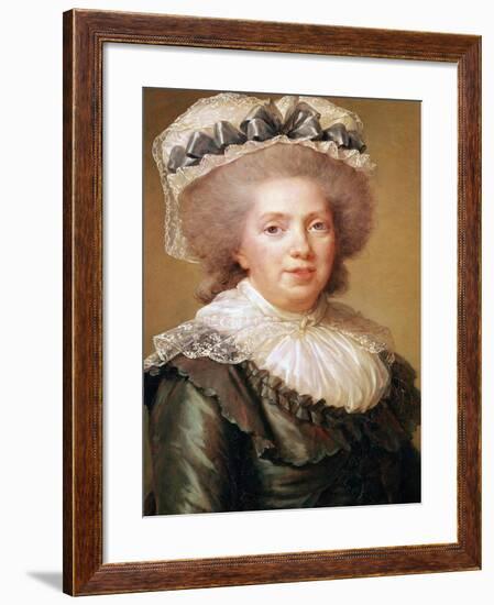 Portrait of Adelaide de France 1791-Elisabeth Louise Vigee-LeBrun-Framed Giclee Print