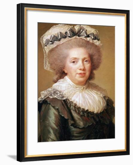 Portrait of Adelaide de France 1791-Elisabeth Louise Vigee-LeBrun-Framed Giclee Print