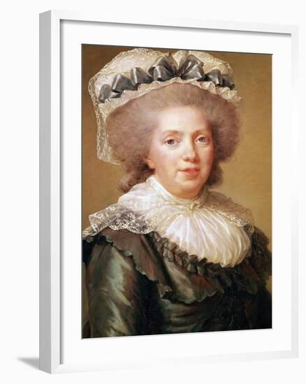 Portrait of Adelaide de France 1791-Elisabeth Louise Vigee-LeBrun-Framed Giclee Print