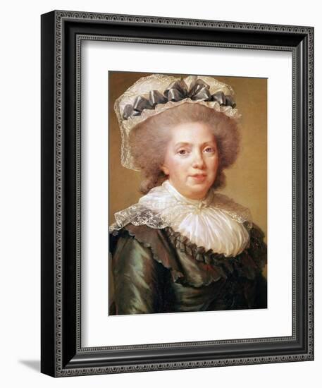 Portrait of Adelaide de France 1791-Elisabeth Louise Vigee-LeBrun-Framed Giclee Print