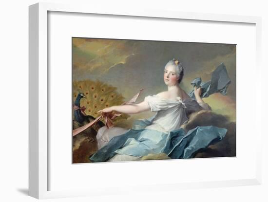 Portrait of Adelaide de France, as the Element Air-Jean-Marc Nattier-Framed Giclee Print