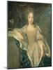 Portrait of Adelaide of Savoy (B.1685) 1697-Francois de Troy-Mounted Giclee Print