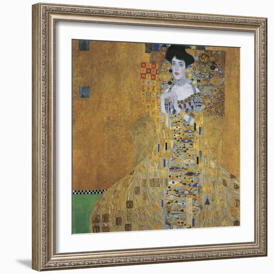 Portrait of Adele Bloch-Bauer I, 1907-Gustav Klimt-Framed Giclee Print