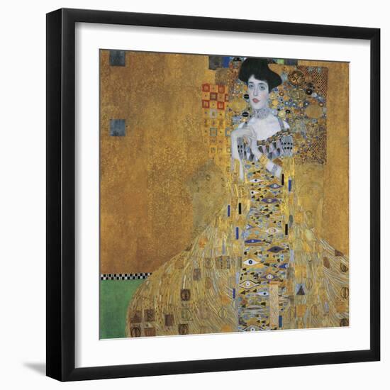 Portrait of Adele Bloch-Bauer I, 1907-Gustav Klimt-Framed Giclee Print