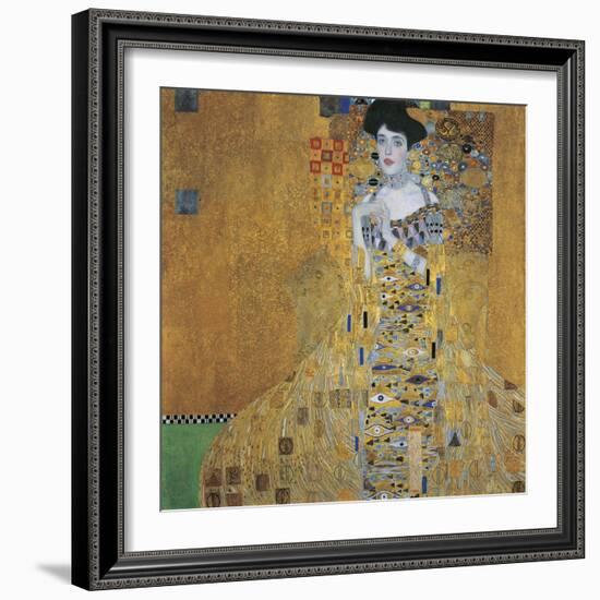 Portrait of Adele Bloch-Bauer I, 1907-Gustav Klimt-Framed Giclee Print