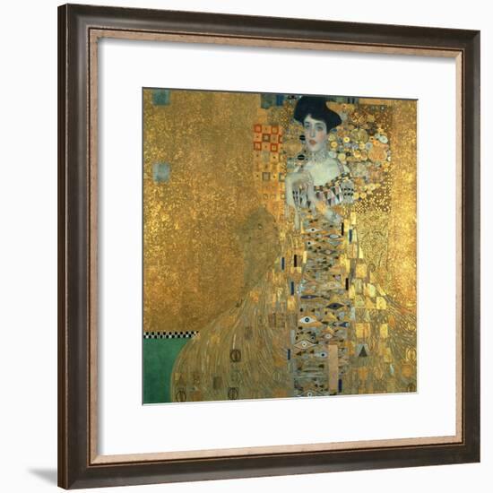 Portrait of Adele Bloch-Bauer I., 1907-Gustav Klimt-Framed Giclee Print